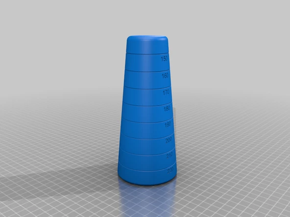 Byr Bilezik boyutlandırma konisini izle (Sadece Plastik Aparattır!!!) 3D ürün görseli