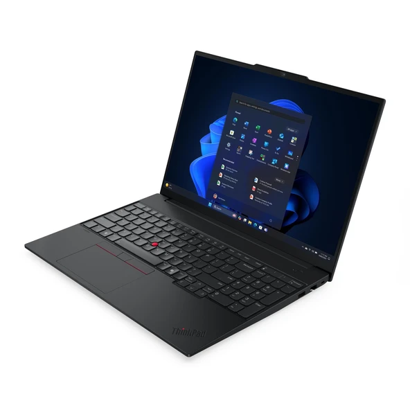 Lenovo ThinkPad E16 G3 Ultra 7 255H 16GB 512GB SSD 16" WUXGA Freedos Notebook 21SR006RTX - Resim 2