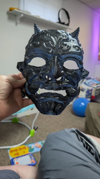 Byr uzun dişli bir maskedir (Sadece Plastik Aparattır!!!) 3D - Resim 2