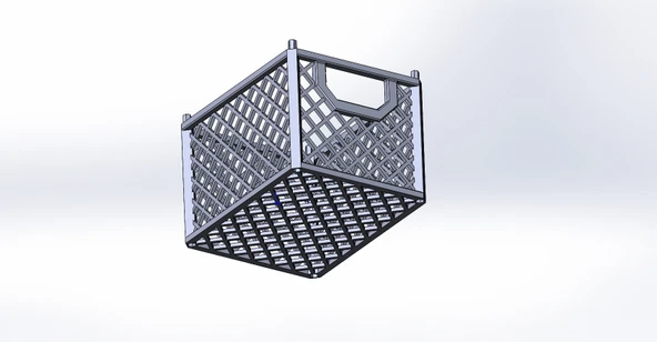 Byr Çok seviyeli montajlı saklama kutusu (Plastik Aparattır!!!) 3D ürün görseli