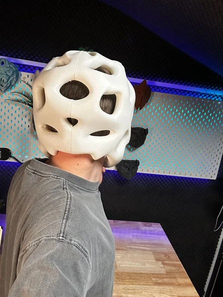 Byr Voronoi kask (Sadece Plastik Aparattır!!!) 3D ürün görseli