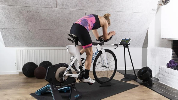 Santini FORZA Indoor Training Kadın Büyük Beden Spor Üst 2W63GLLFORZA - Resim 4