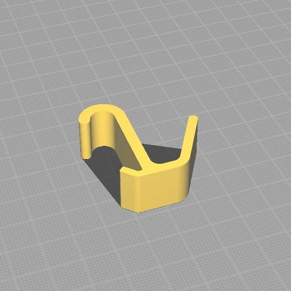 Byr IKEA BJÖRKåsen Tablo Piçin Snap-In Hook (Sadece Plastik Aparattır!!!) 3D ürün görseli