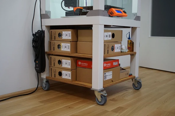 Byr Ikea Eksikliği için Raf Braketi Tablo (Sadece Plastik Aparattır!!!) 3D - Resim 2