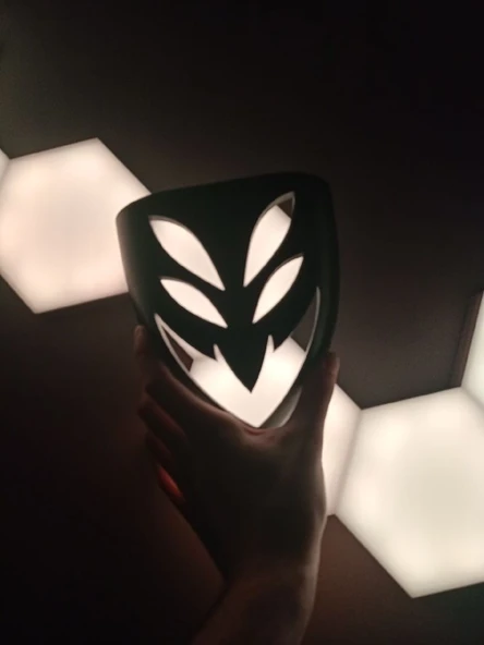 Byr Hazbin Hotel P'ten Zestiyal Maske (Sadece Plastik Aparattır!!!) 3D ürün görseli