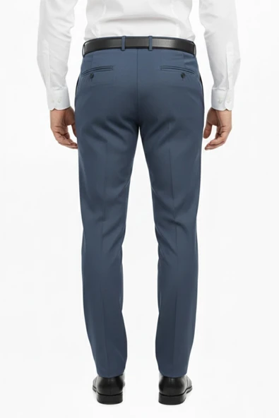 Erkek Regular Fit  Kumaş Pantolon Likra Kumaş BGL-ST05035 - Resim 5