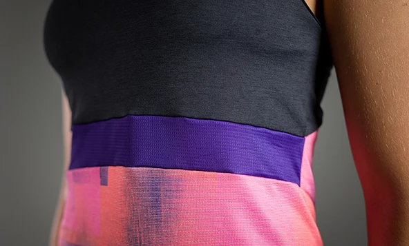 Santini FORZA Indoor Training Kadın Büyük Beden Spor Üst 2W63GLLFORZA - Resim 6