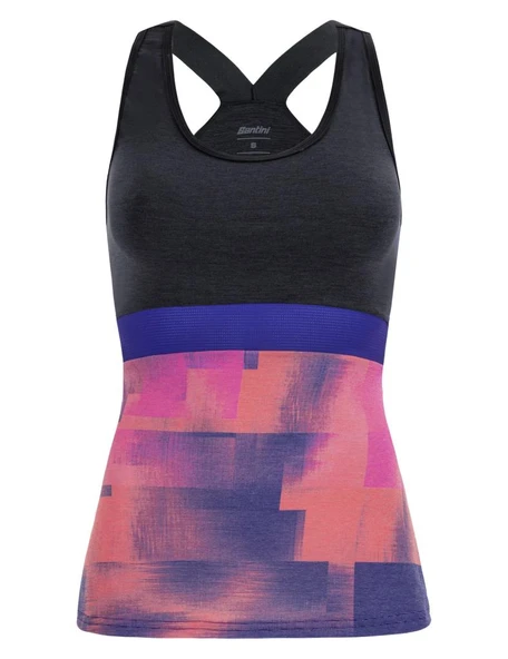 Santini FORZA Indoor Training Kadın Büyük Beden Spor Üst 2W63GLLFORZA ürün görseli