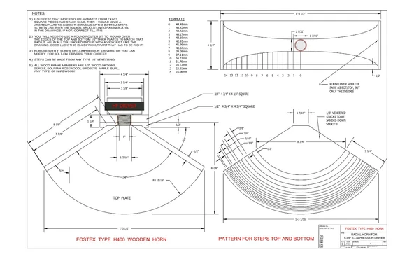 Byr Ahşap Radyo Rupor Fostex H400 (Plastik Aparattır!!!) 3D ürün görseli