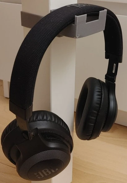 Byr Sihirli Eşarp: IKEA eksikliği (ve diğer tablolar) için bir kulaklık tutucu p (Sadece Plastik Aparattır!!!) 3D - Resim 3