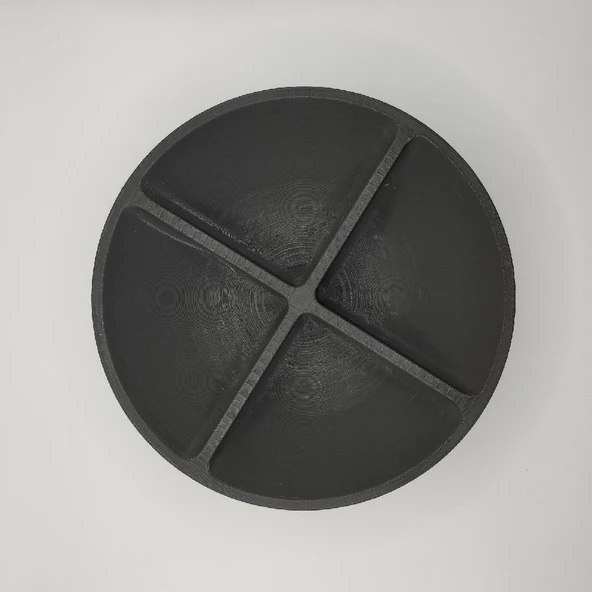 Byr Tasarım Snack Bowl "Dört Seçenek" (Sadece Plastik Aparattır!!!) 3D - Resim 2