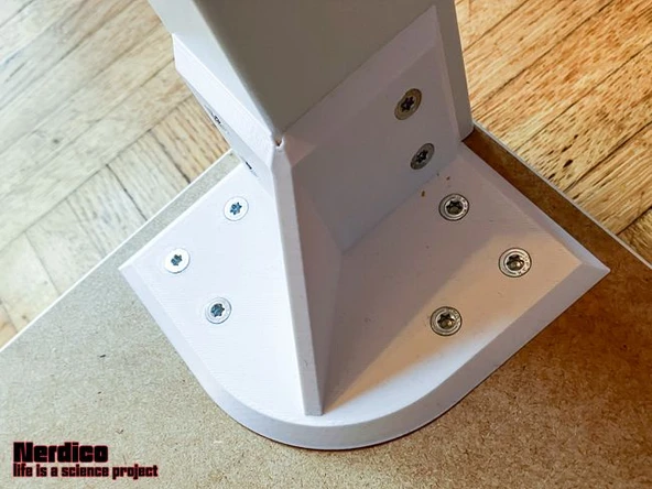 Byr IKEA Eksik Tablo Sabitleme Braketi (Sadece Plastik Aparattır!!!) 3D ürün görseli