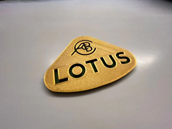 Byr Lotus Logo Amblemi (Sadece Plastik Aparattır!!!) 3D - Resim 2