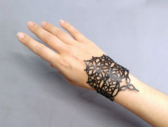 Byr Gotik Bilezik (Sadece Plastik Aparattır!!!) 3D - Resim 2