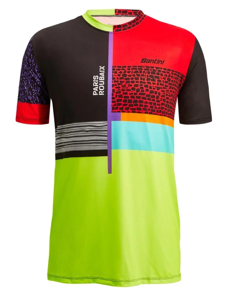 Santini PARIS ROUBAIX FORGER DES HEROES Erkek Teknik Spor Tişört RE499GLL22PRFDH ürün görseli