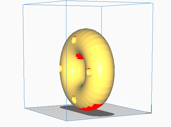 Byr Donut Mum Centerpiece (Sadece Plastik Aparattır!!!) 3D - Resim 3