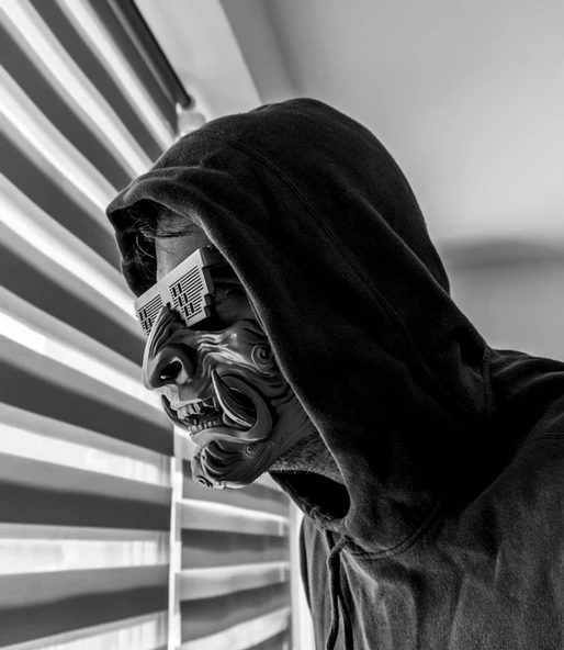 Byr Samurai Maske Modeli 2 (Sadece Plastik Aparattır!!!) 3D ürün görseli