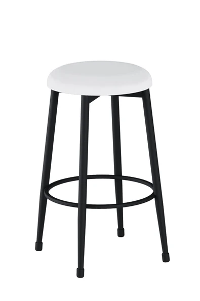 Prag Bar Taburesi , Mutfak Taburesi, Balkon, Bahçe Taburesi, Sandalyesi Krem Kumaş - Resim 4