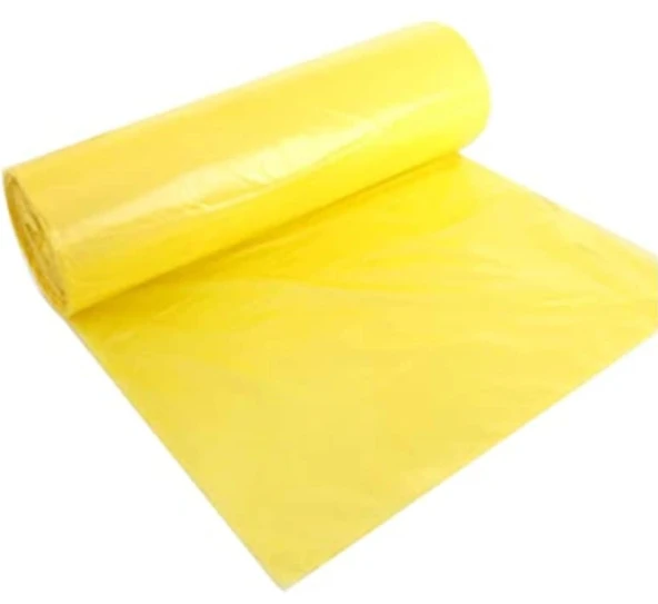 Çöp Torbası 80x110 (Sarı) 400 Gram-20 Paket - Resim 2