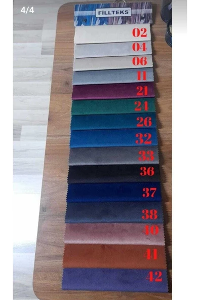 Lüks Puf Bench Gümüş - Resim 4