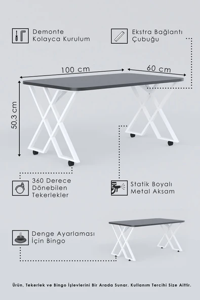 Orta Sehpa , Milano Tekerlekli Orta Sehpa , Gümüş Metal - Barok Tabla - Resim 3