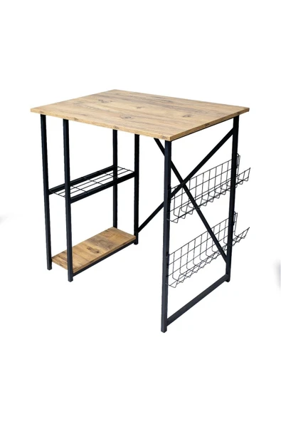 Nr Çamaşır Makinesi Üstü Yatay 2 Raflı Düzenleyici - Resim 3