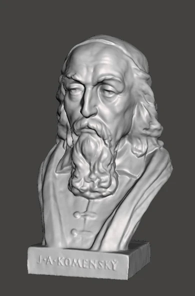 Byr Jan Amos Komensky - John Amos Comenius (Sadece Plastik Aparattır!!!) 3D ürün görseli