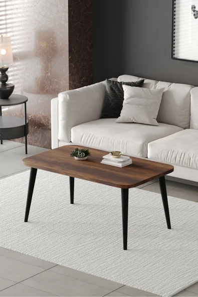 Orta Sehpa Metal Ayaklı , Roma Orta Sehpa , Siyah Metal - Barok Tabla ürün görseli