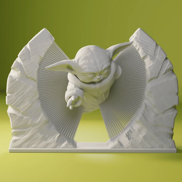 Byr Stringart Baby Yoda (Sadece Plastik Aparattır!!!) 3D ürün görseli