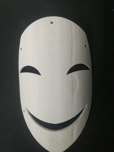 Byr Gülümseyen Maske / Smiley Face (Sadece Plastik Aparattır!!!) 3D - Resim 4