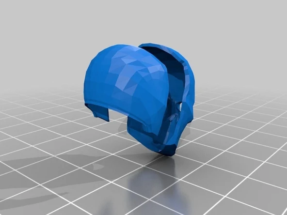 Byr Arkham Asylum Siyah Maske (Sadece Plastik Aparattır!!!) 3D ürün görseli