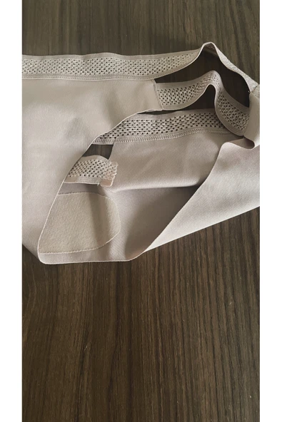 Zi 5 ADET 1 PAKET Kahve Çift File Lastikli Lazer Kesim Brezilya Külot - Resim 5