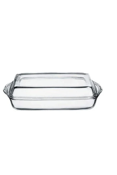 Paşabahçe 59009 Kapaklı Borcam Dikdörtgen Fırın Tepsi 1950 Cc ürün görseli