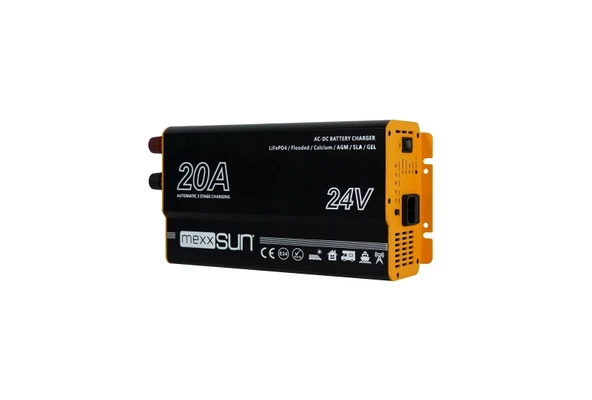 AC-DC Akü Şarj Cihazı 24V-20A - Resim 2