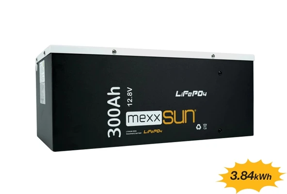 MEXXSUN Lityum Akü 12,8V 300Ah (LiFePo4) 3840Wh ürün görseli