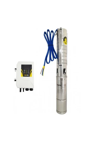 Hegel Solar Dalgıç Pompa DC 4", 48V 750W Qmax:4M3/H, Hmax:80M - 4US750-80/4B ürün görseli 1