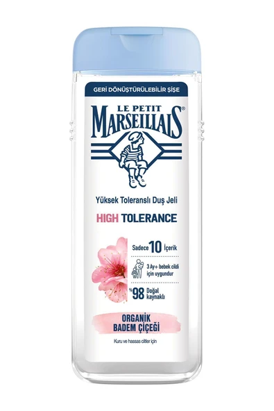 Le Petit Marseillais High Tolerance Badem Çiçeği 400ml Duş Jeli - Resim 2