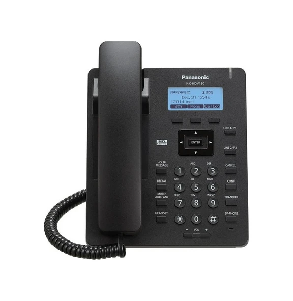 PANASONIC KX-HDV130 BLACK IP SIP MASAÜSTÜ TELEFON - Resim 3