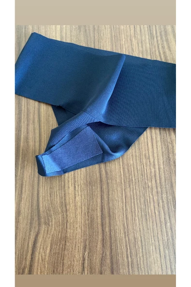 Zi 4 ADET 1 PAKET Lacivert Basic Lazer Kesim Esnek Iz Yapmayan Yüksek Bel Tanga Külot - Resim 5