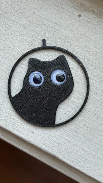 Byr Kedi Kolye / Anahtar Zinciri (Sadece Plastik Aparattır!!!) 3D ürün görseli