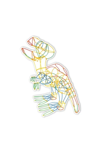 DEDE Oyuncak Plus Bambu Çubuklar 300 Parça 03680 - Resim 3