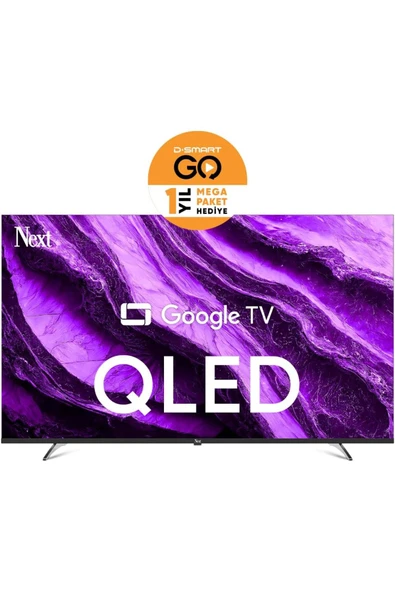 Next YE-58GFSG8-QLED 58" 147 Ekran UHD 4K Google TV [Enerji Sınıfı G] ürün görseli