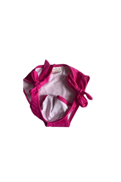 Zi Pembe Kalın Ip Bağcıklı Bikini Altı - Resim 7