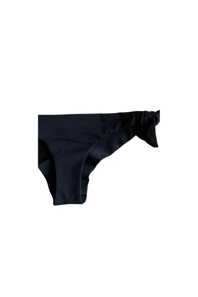 Zi Siyah Brelya Kalın Ip Bağlamalı Bikini Altı - Resim 6