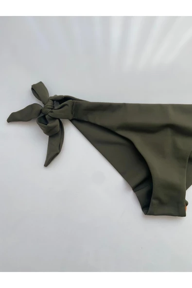 Zi Haki Brezilya Kalın İp Bağlamalı Bikini Altı - Resim 5