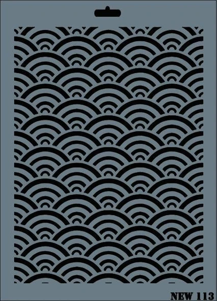 Rich New Seri N-113 Stencil 35x25 cm ürün görseli