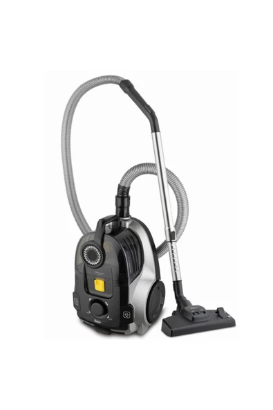 Fakir Freelander Nh 5056 Toz Torbasız Elektrikli Süpürge Silver Stone - Resim 2