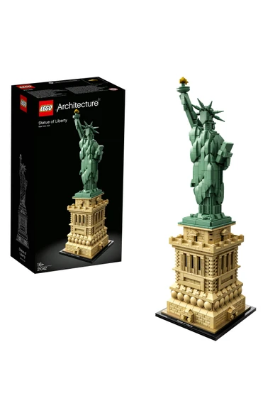 LEGO ® Architecture Özgürlük Heykeli 21042 Yetişkinler için Yapım Oyuncağı ürün görseli