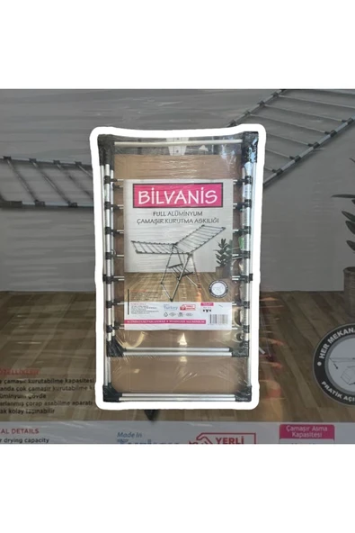 Bilvanis Alüminyum Çamaşır Kurutmalık - Resim 2