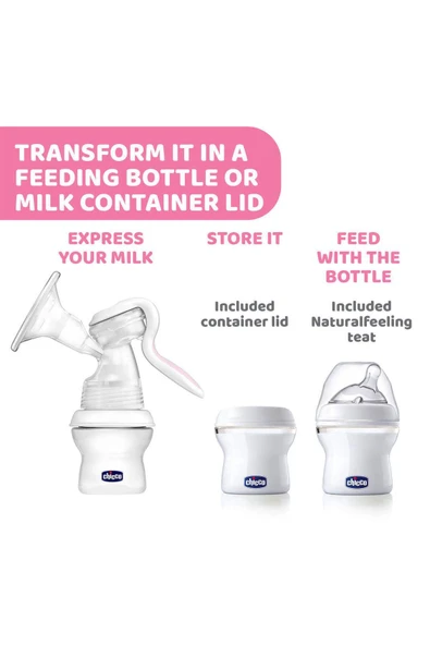 Chicco MANUAL BREAST PUMP NATURALFEELING - Resim 2
